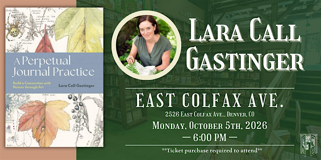 Lara Call Gastinger Live at Tattered Cover Colfax