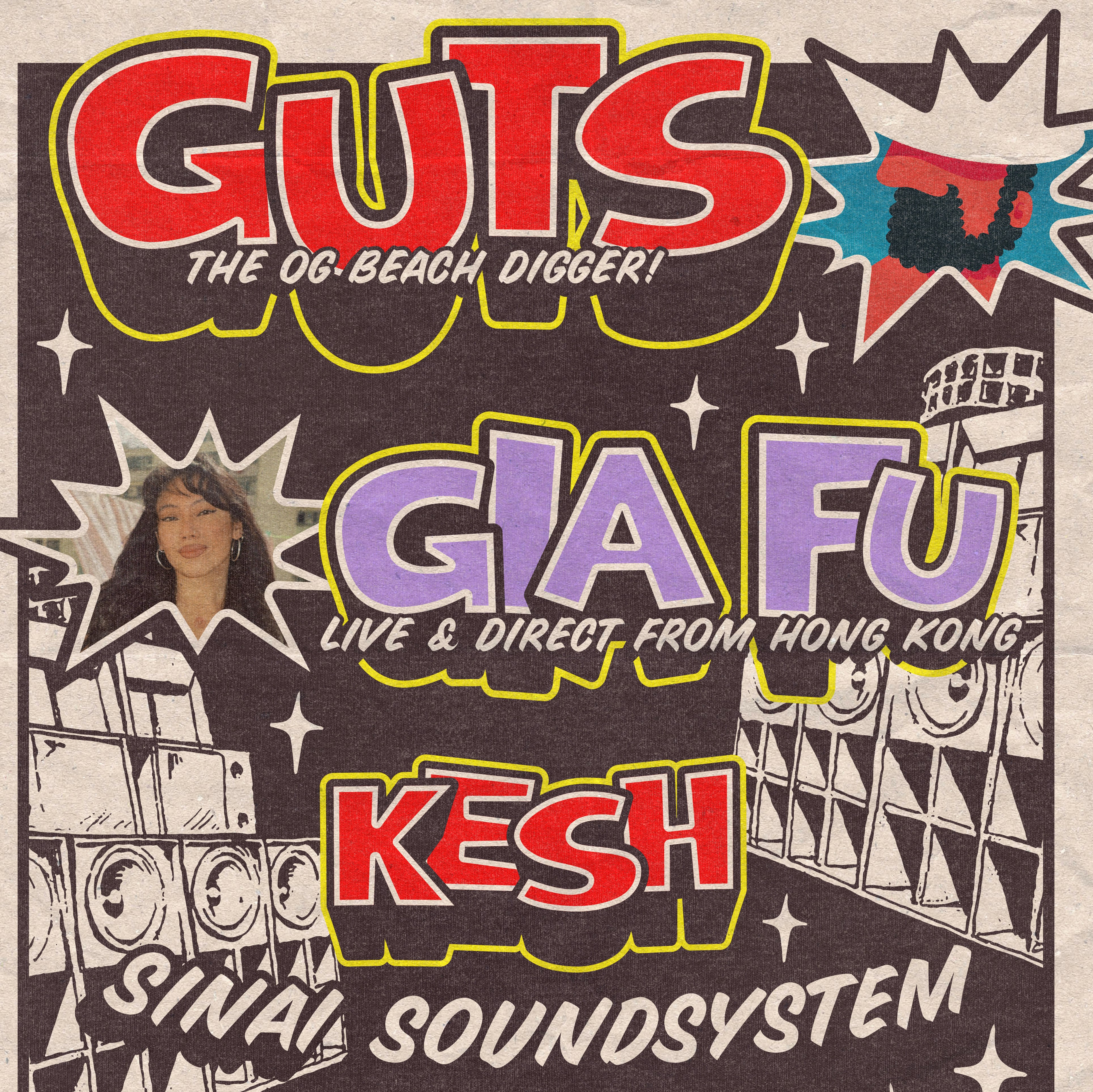 Sinai Sound ft Guts / Gia Fu / Kesh + Popola
