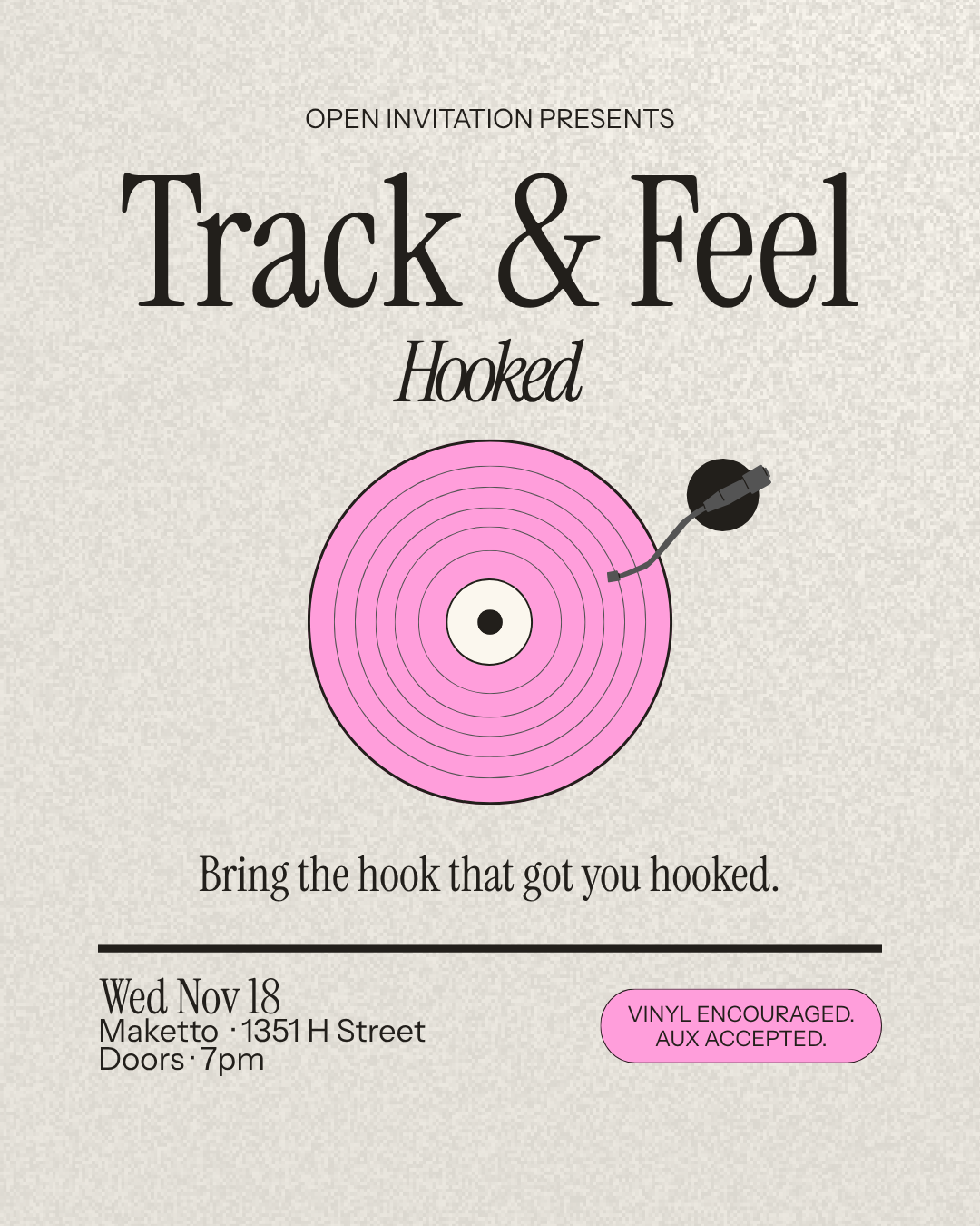 Track & Feel: Hooked