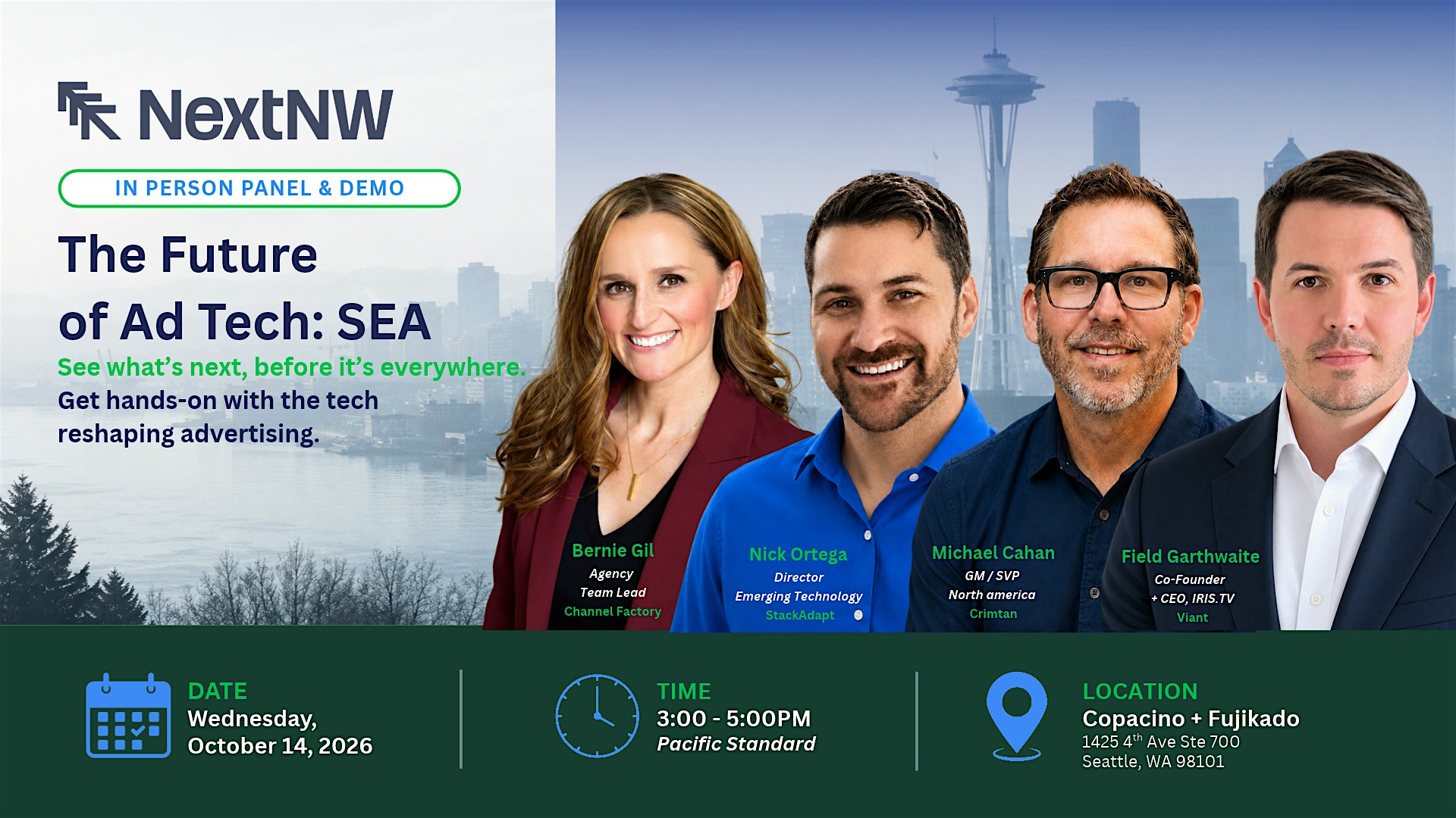 Panel: Future of AdTech - Seattle