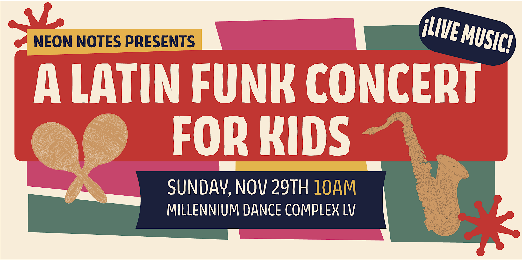 Live Latin Funk Concert for Kids