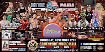Little Mania Wrestling: Big Action, Tiny Wrestlers! New Orleans, LA!