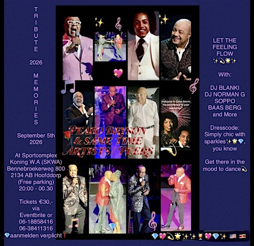 TRIBUTE  to PEABO BRYSON AND PEERS, SAME TIME ARTISTS , DUETS, SOULPARTY