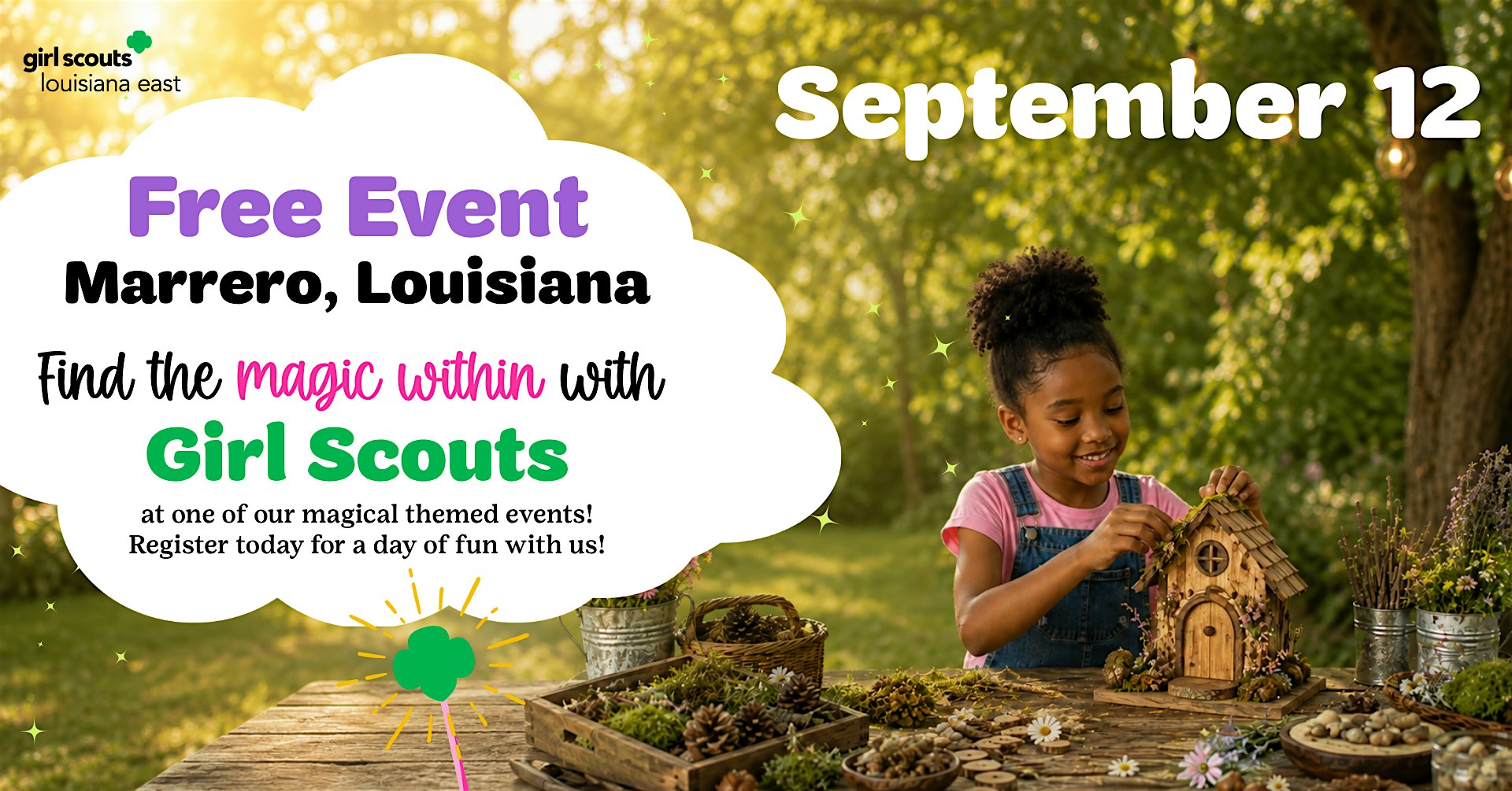 Find the Magic with Girl Scouts