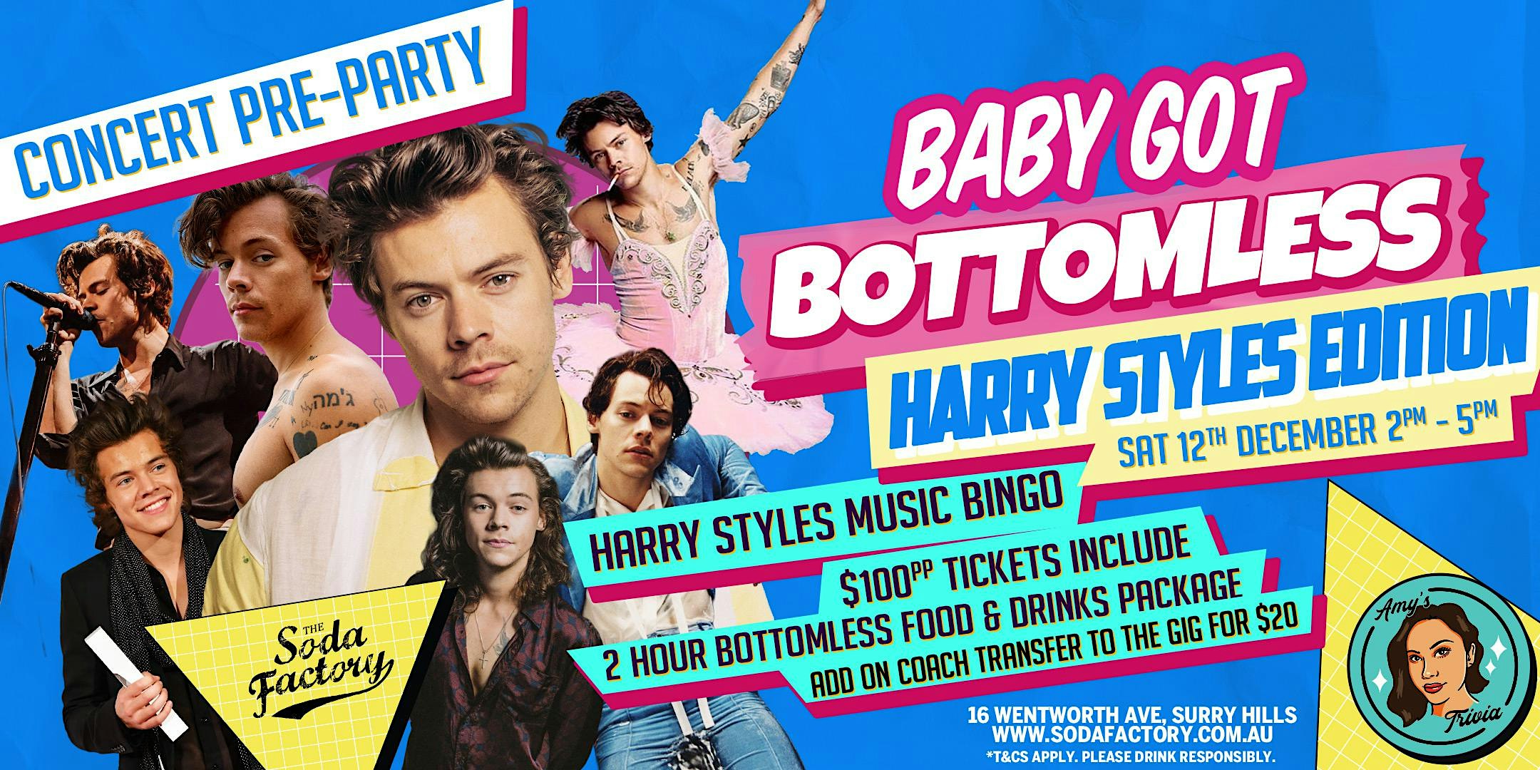 BABY GOT BOTTOMLESS - Harry Styles edition