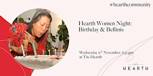 Hearth Women Night: Birthday & Bellinis