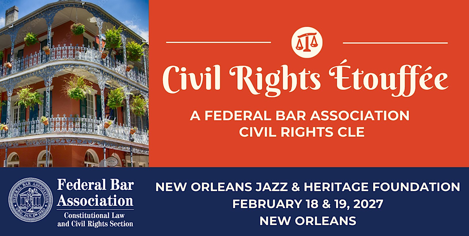 Civil Rights Étouffée 2027  in New Orleans