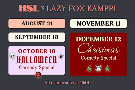 Helsinki Stand-Up League Open-Mic