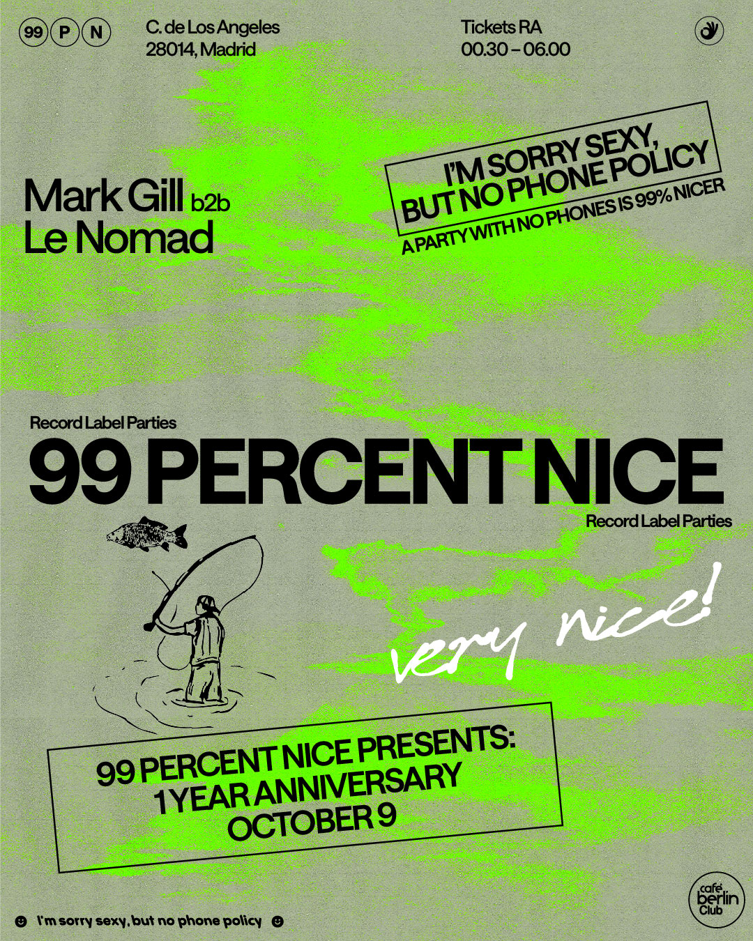 99 Percent Nice · Mark Gill B2B Le Nomad All Night Long