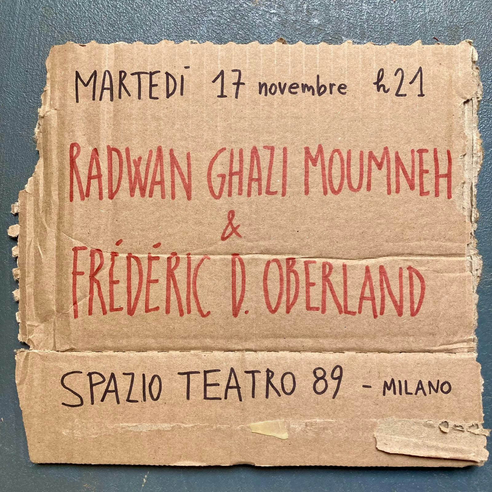 Radwan Ghazi Moumneh e Frédéric D. Oberland