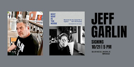 Signing with Jeff Garlin for BEST SEAT IN THE HOUSE @ B&N 5th Ave, NYC!