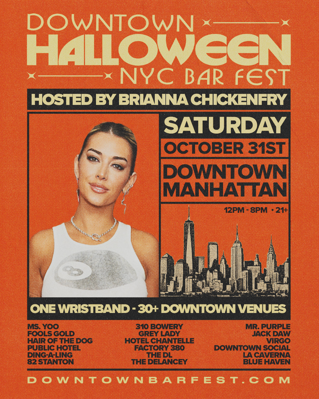 DOWNTOWN HALLOWEEN BAR FEST 2026