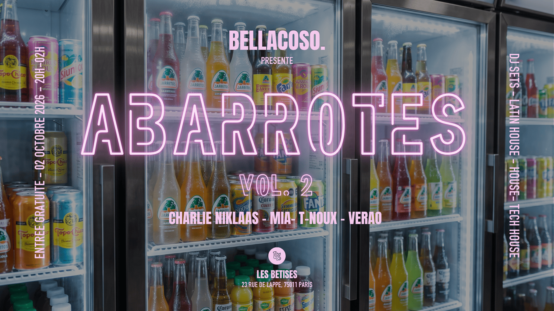 ABARROTES II: Electro & Sabores frescos by BELLACOSO
