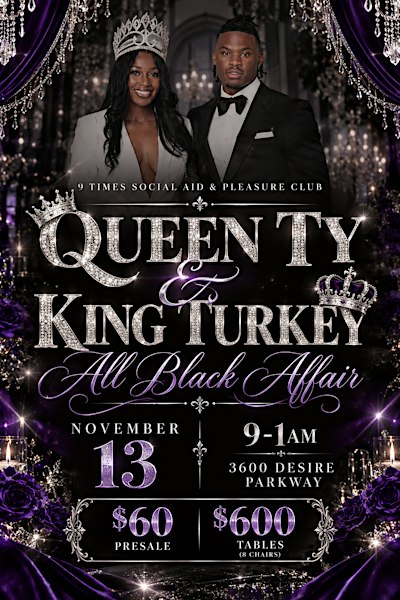 9x Royalty All Black Affair