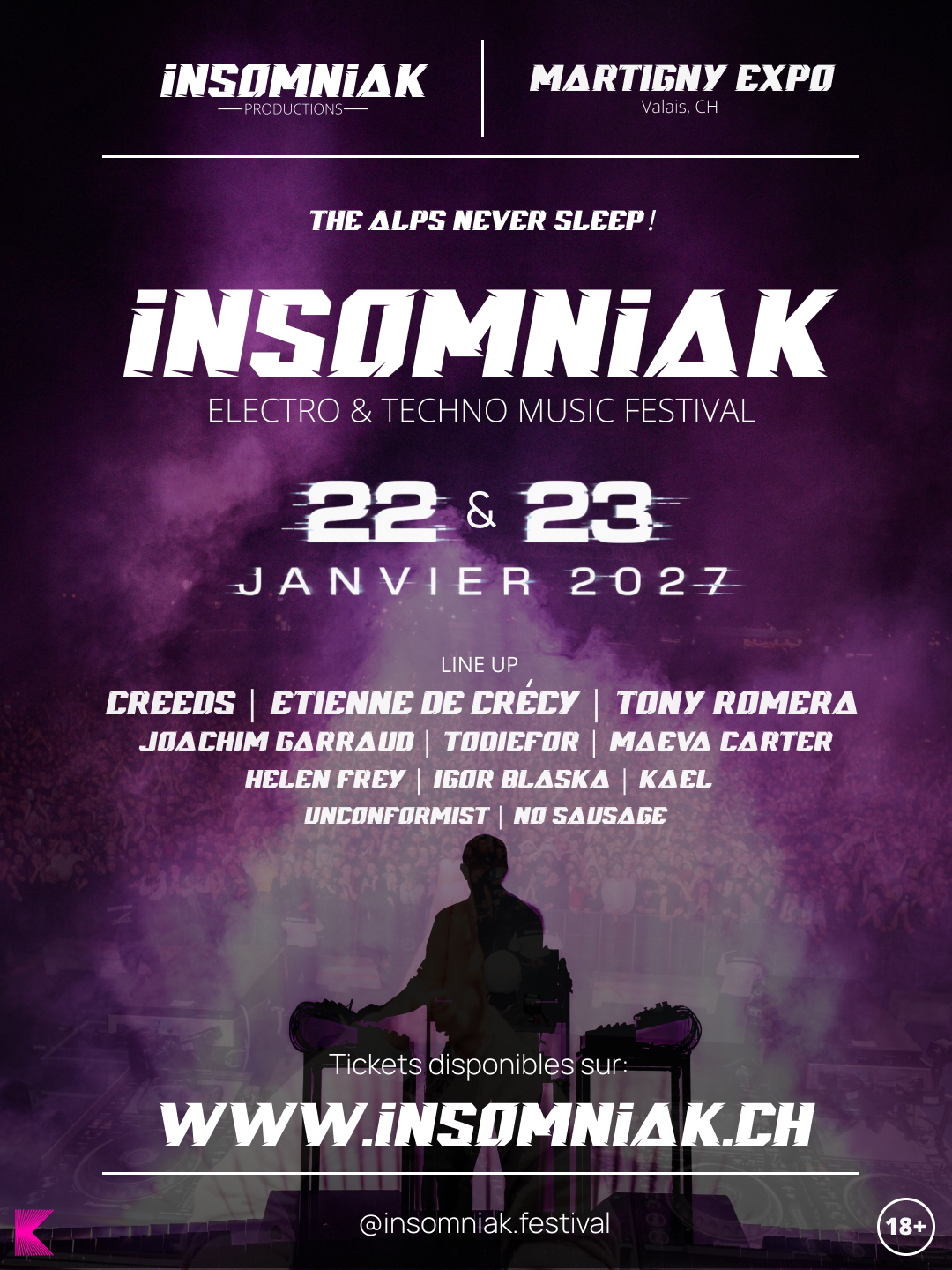 iNSOMNiAK Festival [Electro House French Touch Night]