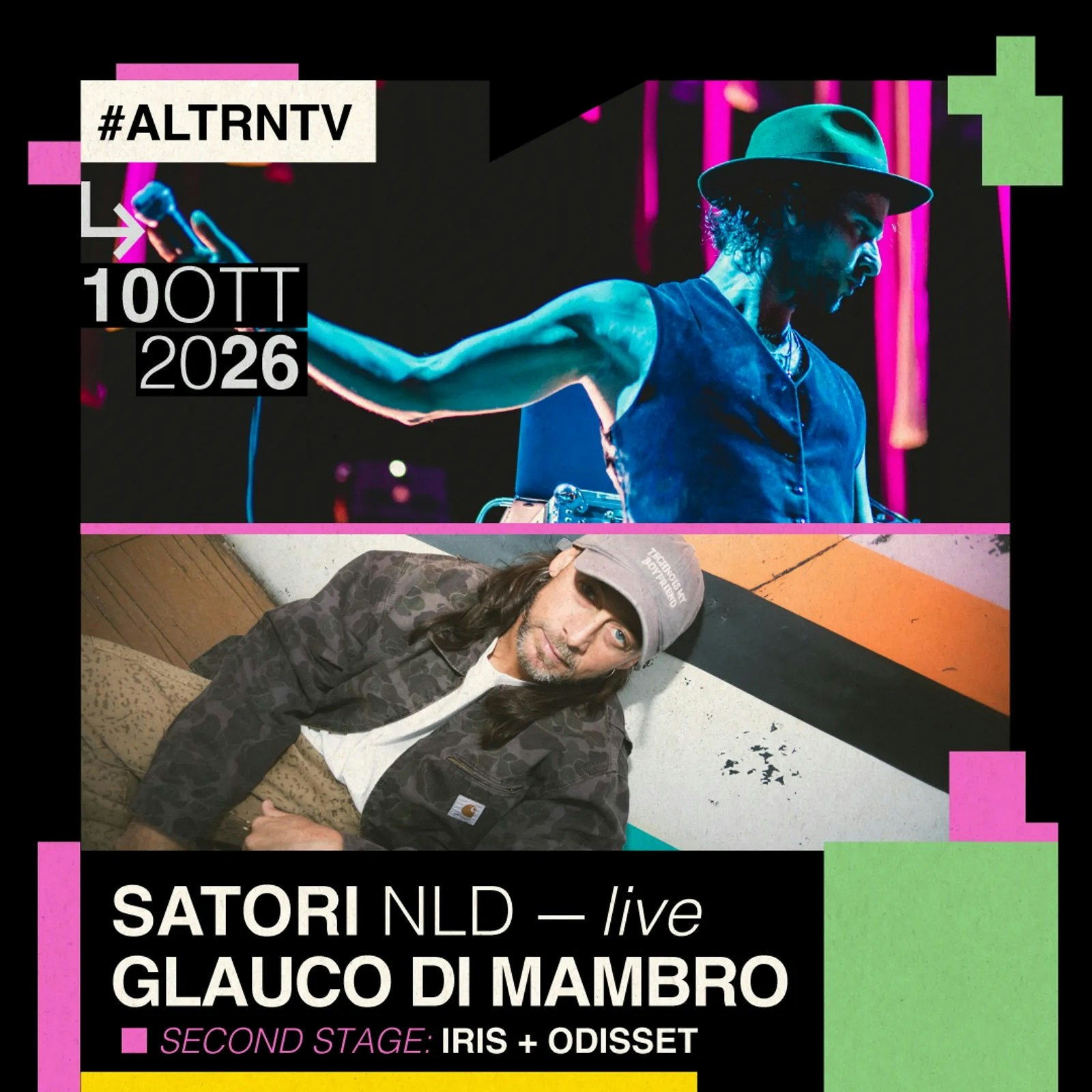 Satori (live) + Glauco Di Mambro + Filippo Borini @ Spazio Cavea (ALTRTNV)