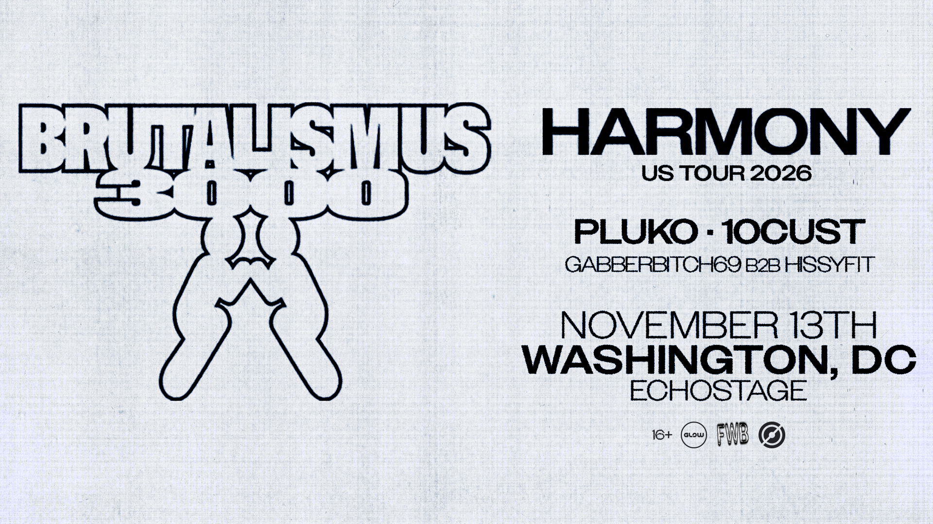 Brutalismus 3000 with pluko, 10cust, Gabberbitch69 b2b HissyFit