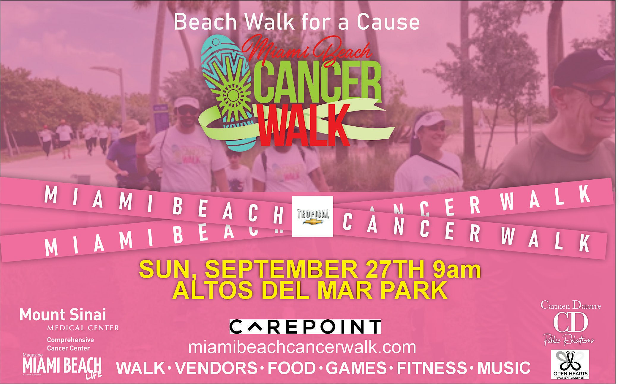 2026 MIAMI BEACH CANCER WALK