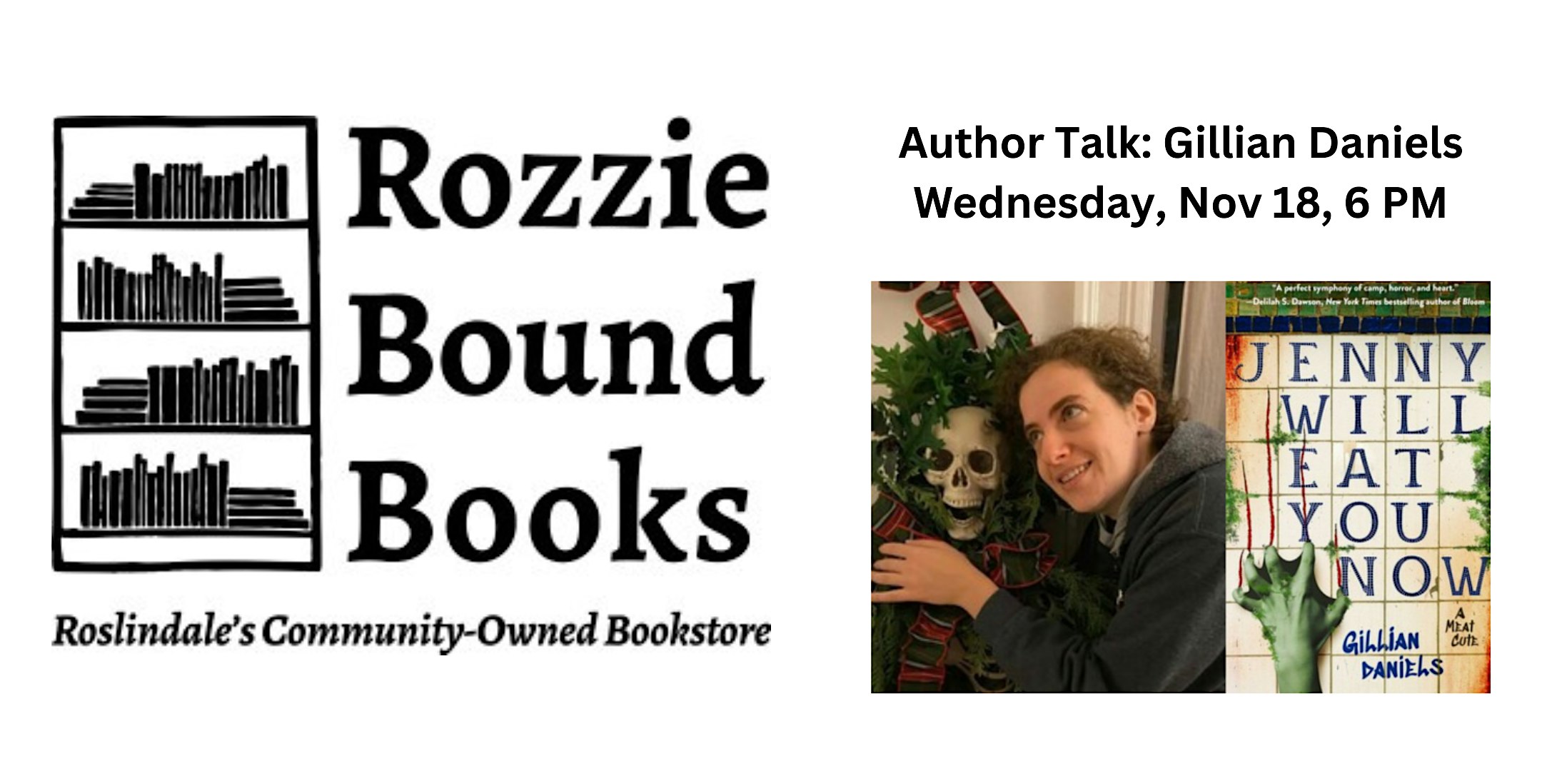 Author Talk: Gillian Daniels