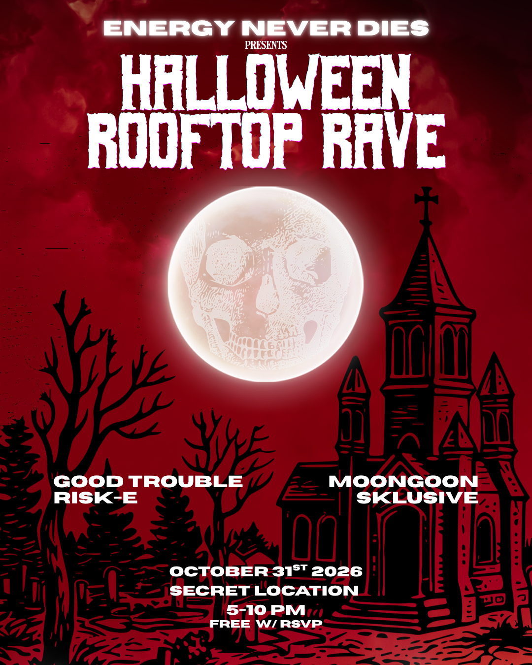 E.N.D. presents: Halloween Rooftop Rave