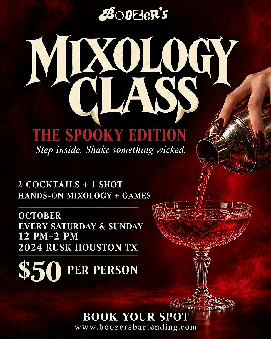 Mixology Class: Spooky Edition