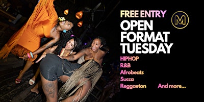 OPEN FORMAT TUESDAY - MTULUM- Free entry