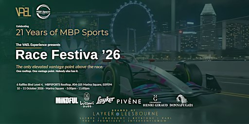 Race Festiva'26 - In celebration of MBP Sports 21st Anniversary