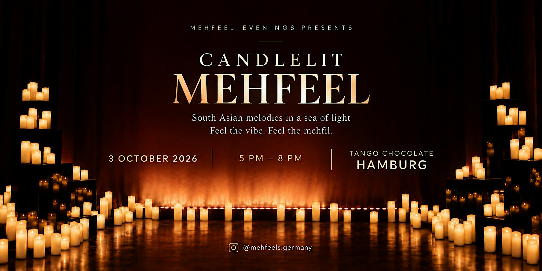 ️ CANDLELIT MEHFEEL – HAMBURG