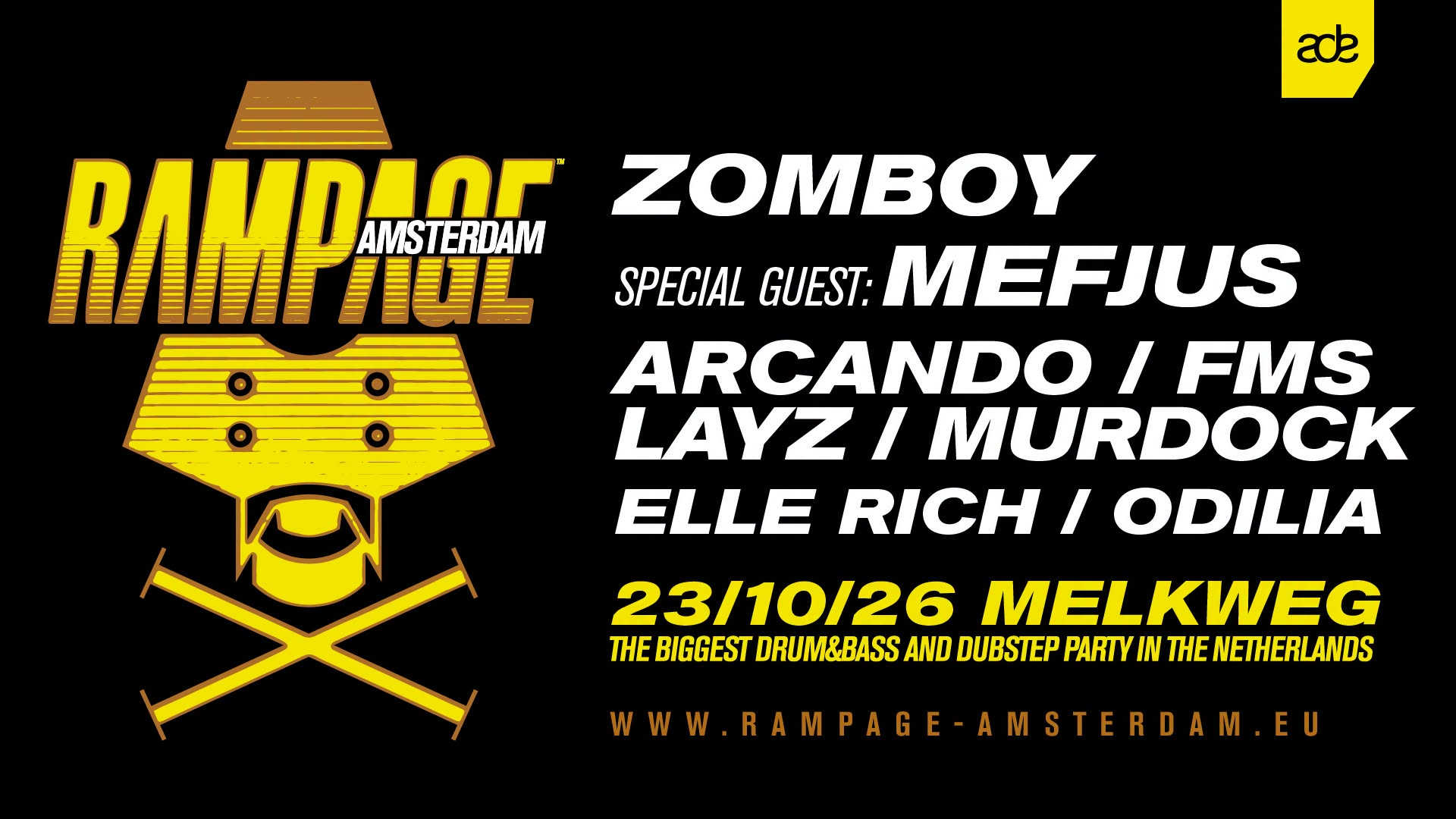 Rampage Amsterdam ADE