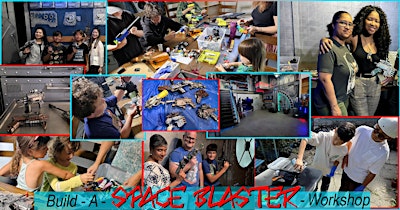 Create Your Own Movie Prop Space Blaster (Parent + Kid Workshop)