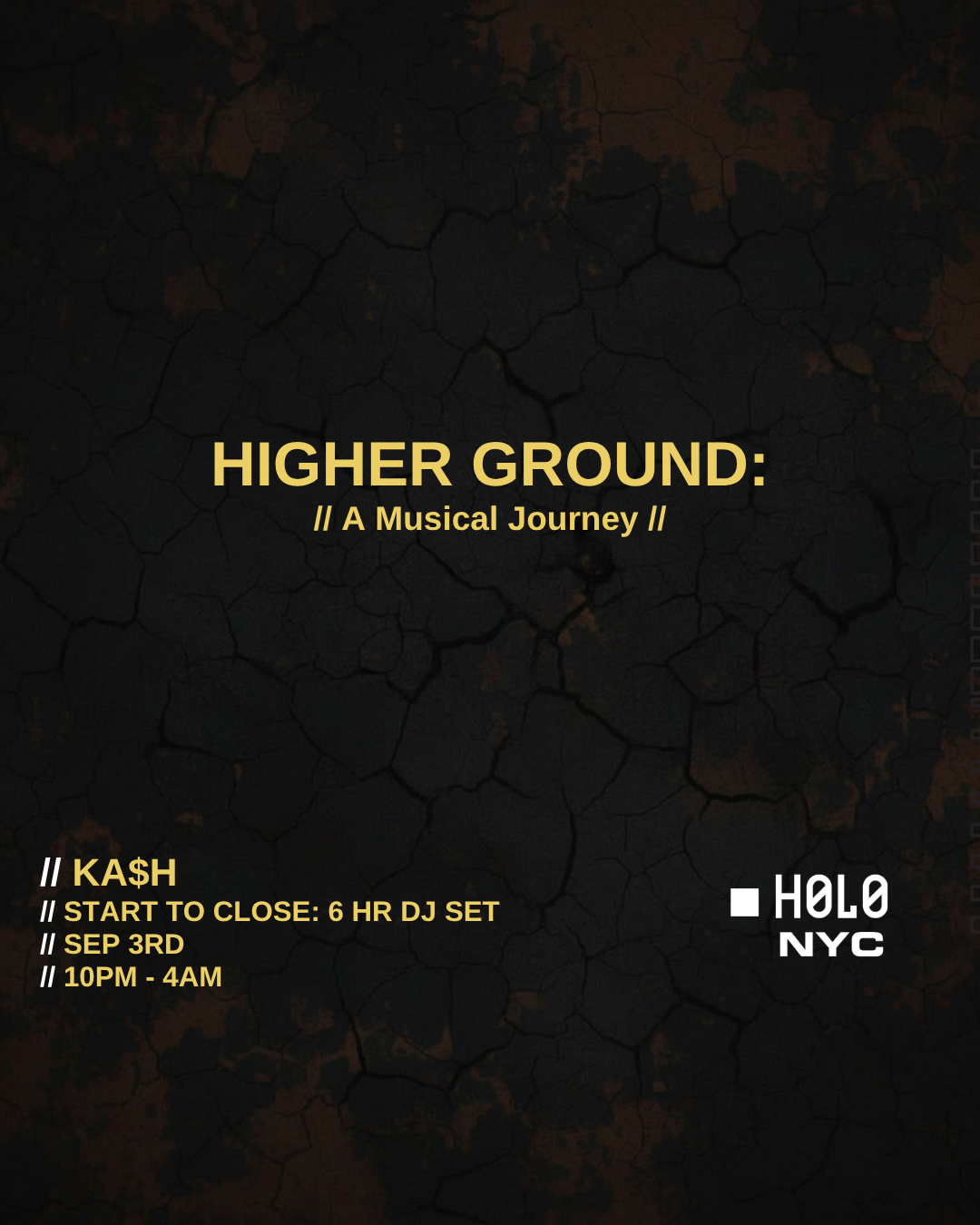 Higher Ground: A musical experience