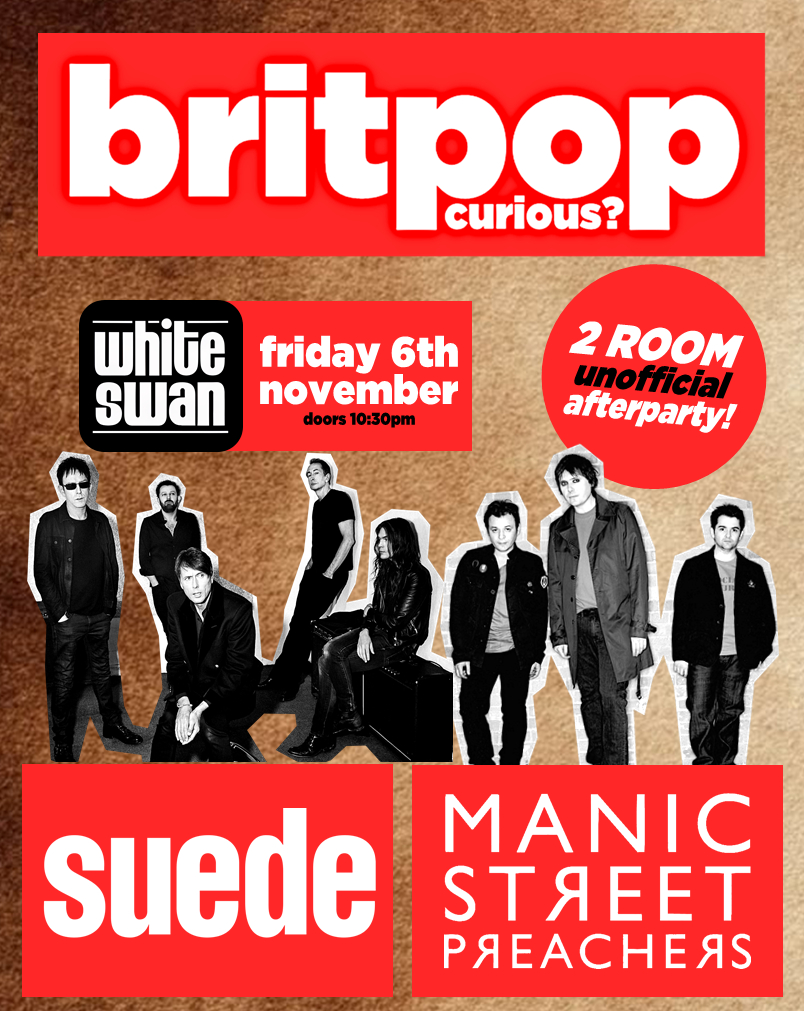 Unofficial Suede & Manic Street Preachers O2 afterparty (London)
