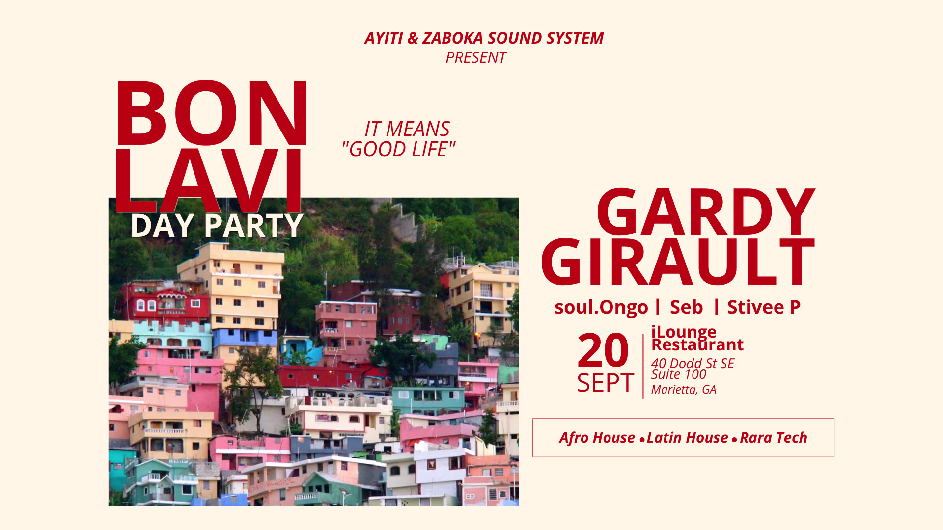 Bon Lavi : Day Party