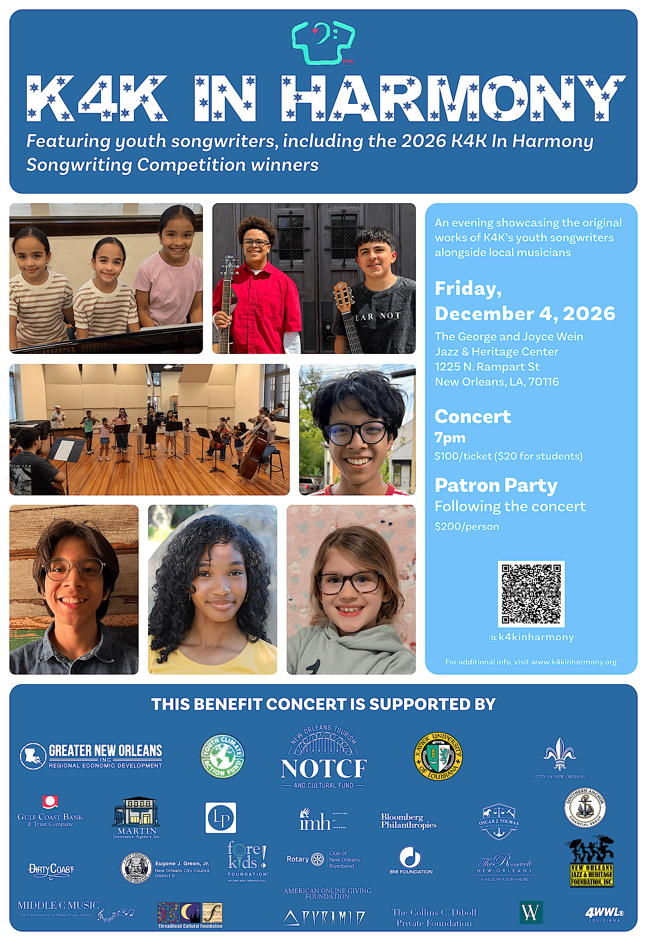 K4K in Harmony Annual Concert 2026