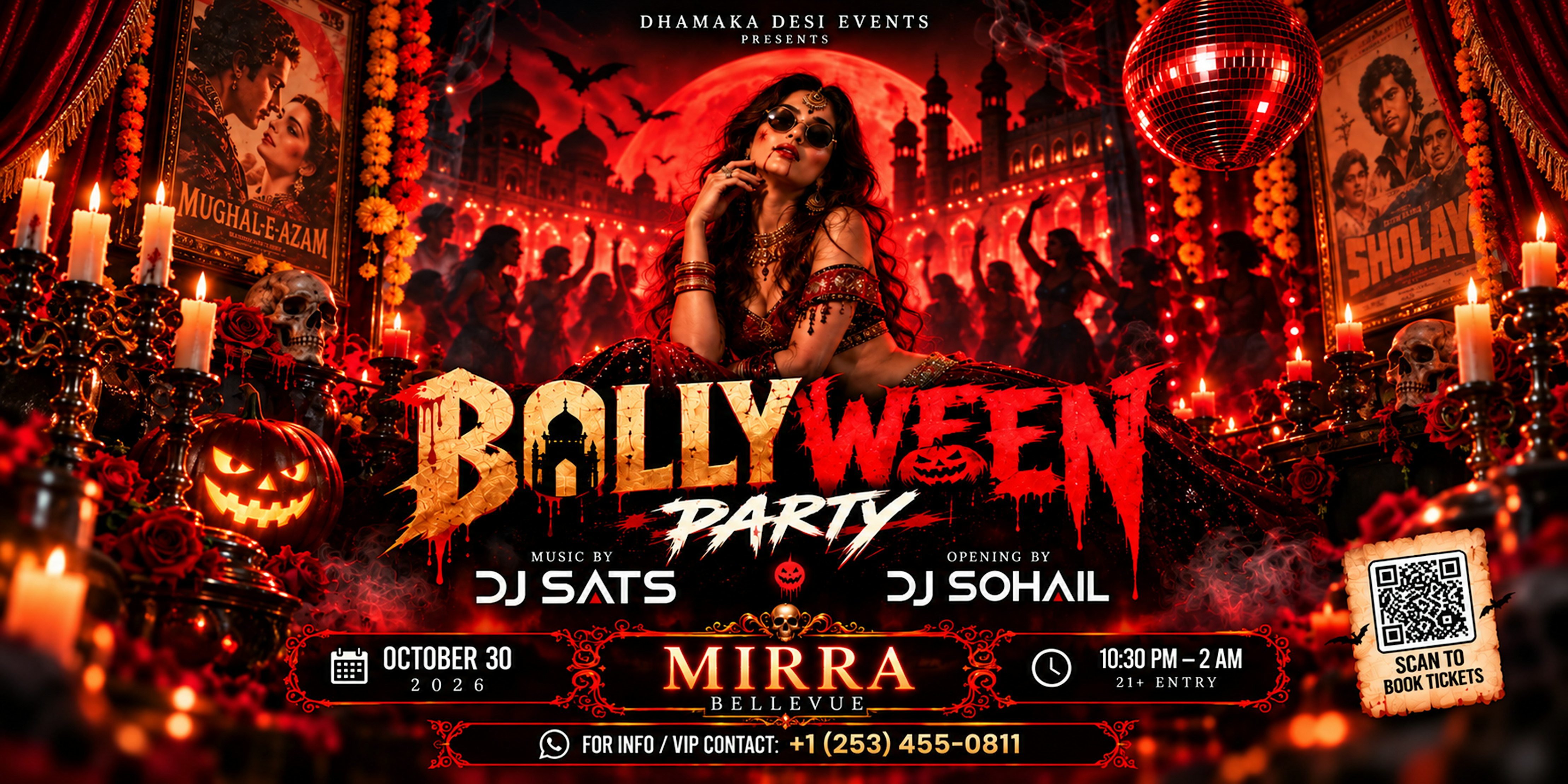 BOLLYWEEN PARTY —  MIRRA | OCT 30 | DJ SATS & GUEST