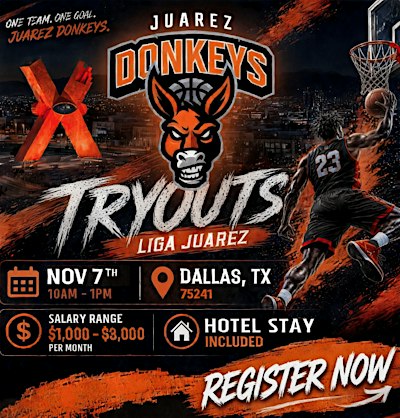 2026 Juarez Donkeys Open Tryouts (Dallas, Texas)