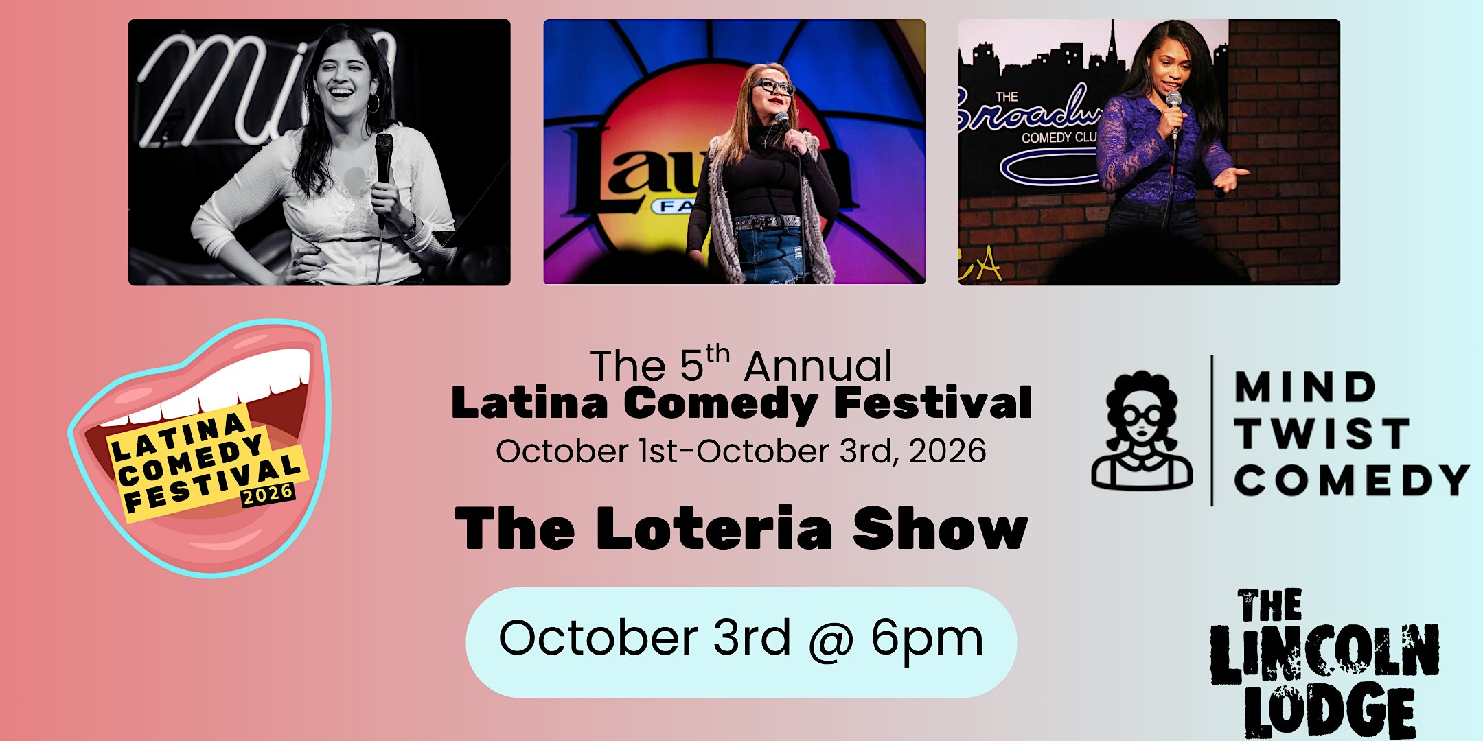 Latina Comedy Festival Presents: Las Funny Mujeres* (Spanish/español)