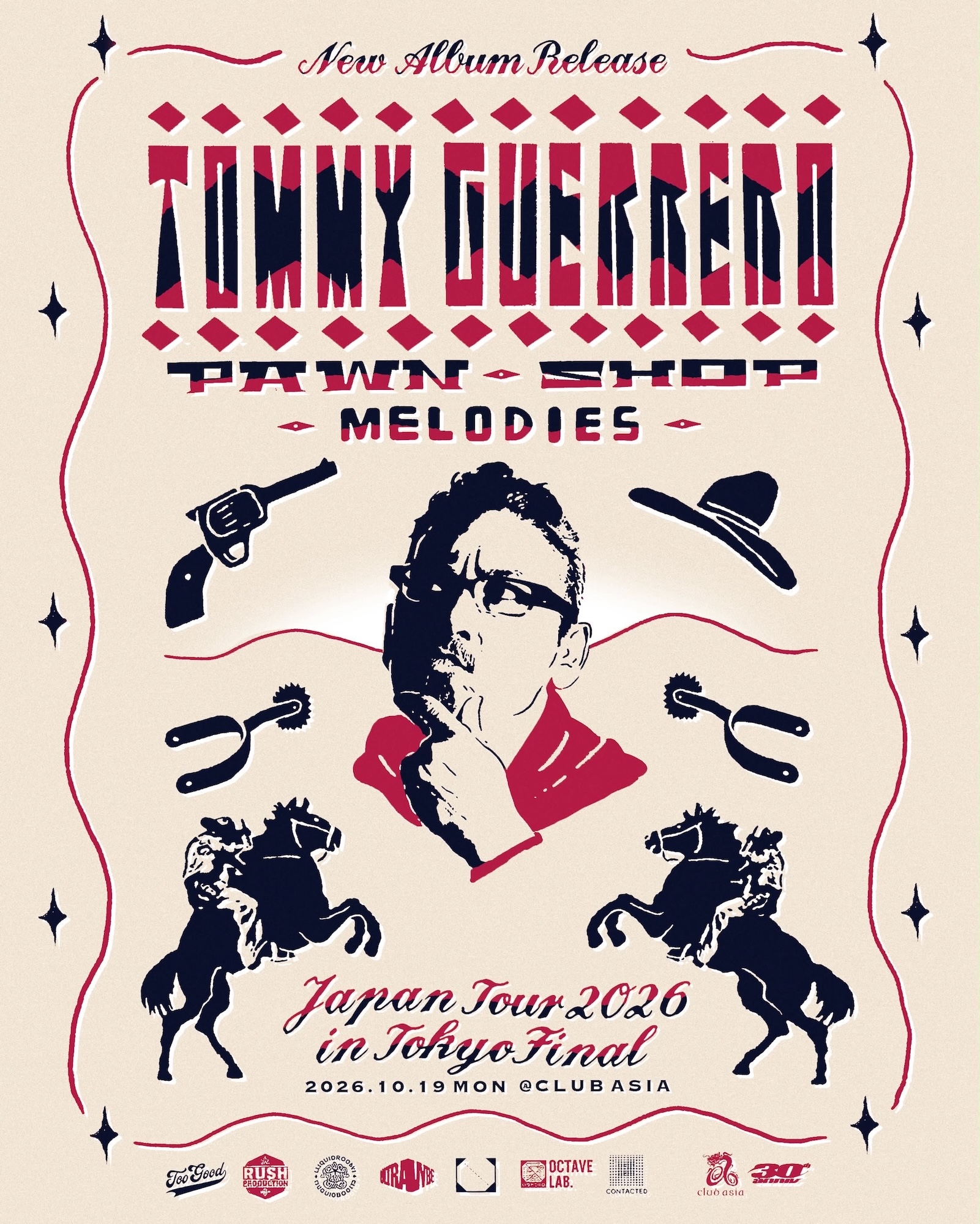 Tommy Guerrero New Album Release - 'Pawn Shop Melodies' (Japan Tour)