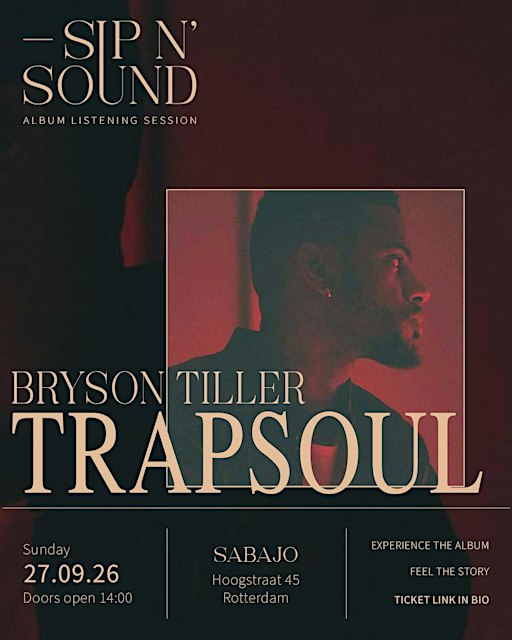 Sip and Sound Listening Session: TRAPSOUL