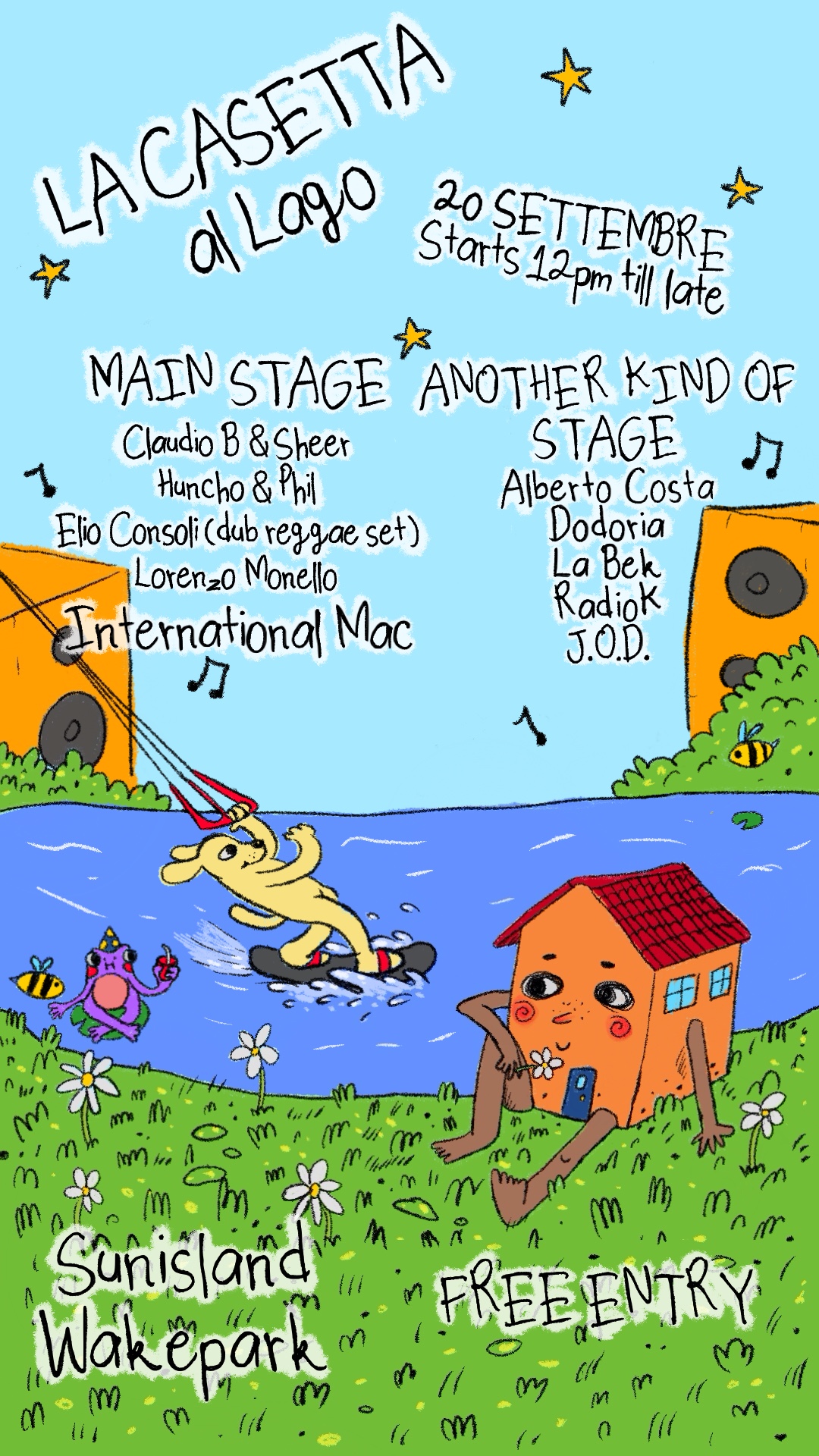 La Casetta al Lago with International Mac