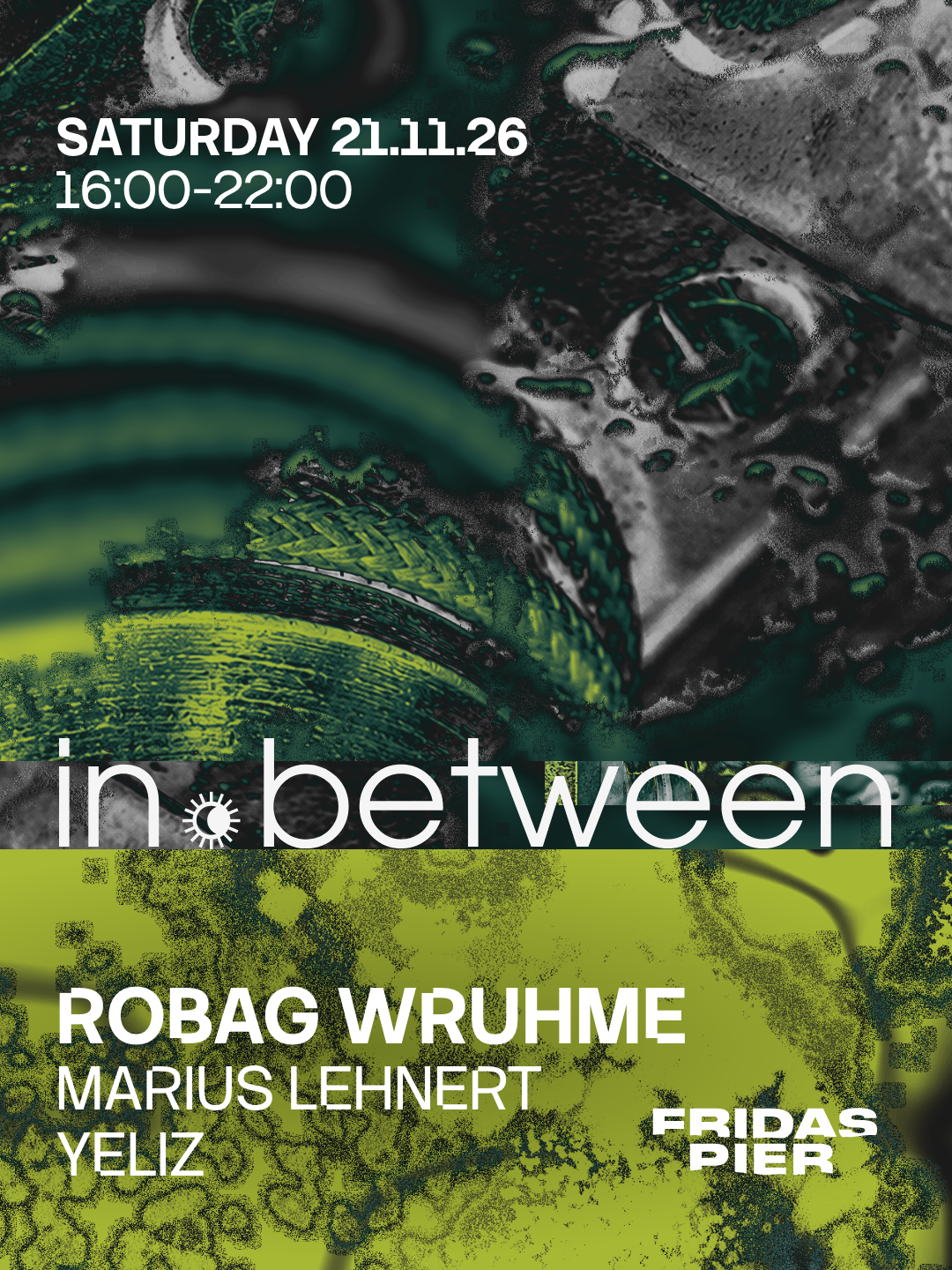 in.between pres. Robag Wruhme [daytime 16:00-22:00]