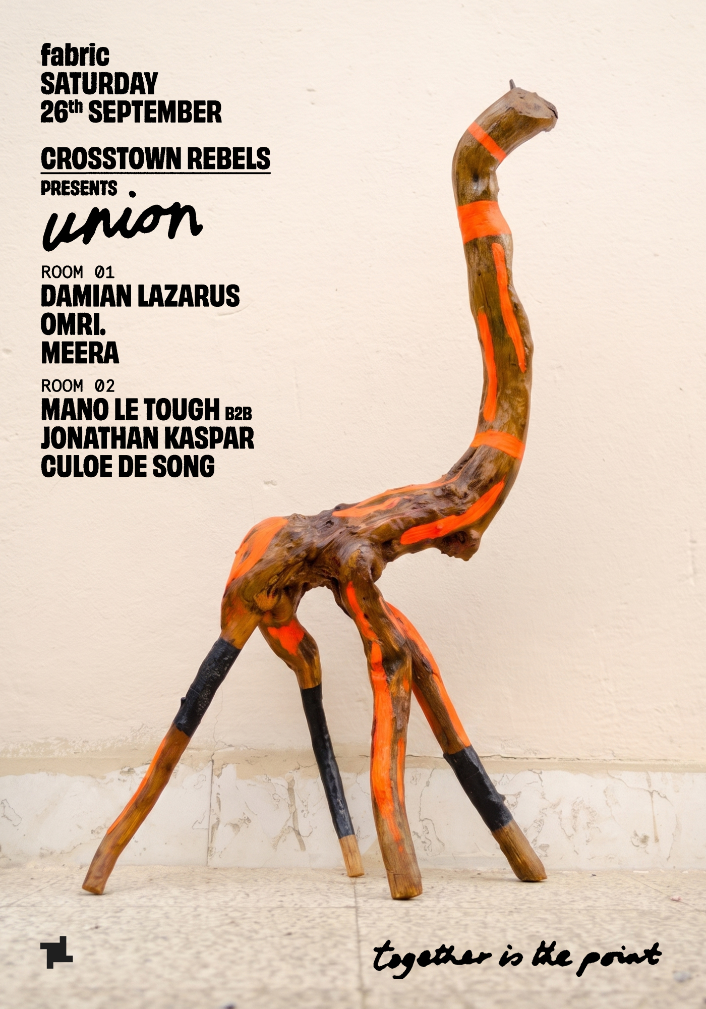 fabric: Crosstown Rebels - Damian Lazarus, Mano Le Tough, Jonathan Kaspar, OMRI + more