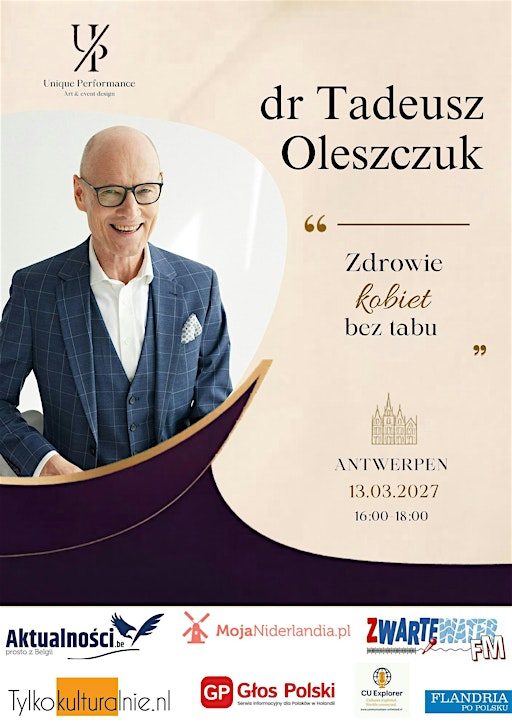 Spotkanie z dr Tadeuszem Oleszczukiem: "Zdrowie kobiet bez tabu"