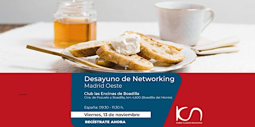 KCN Desayuno de Networking Madrid Oeste - 13 de noviembre