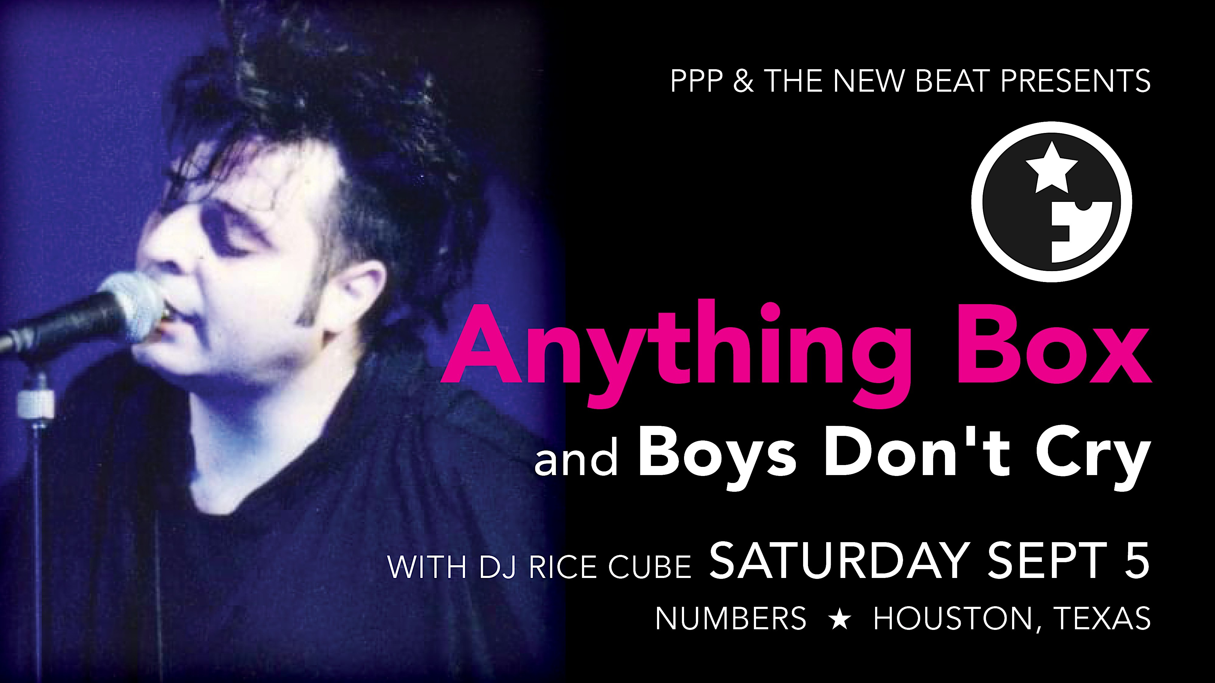Anything Box & Boys Don't Cry: A Cure Experience live at NUMBERS