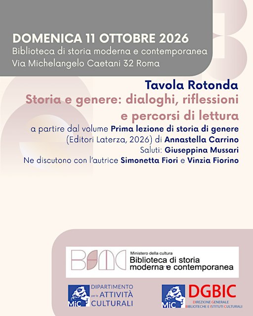 Storia e genere: dialoghi, riflessioni e percorsi di lettura