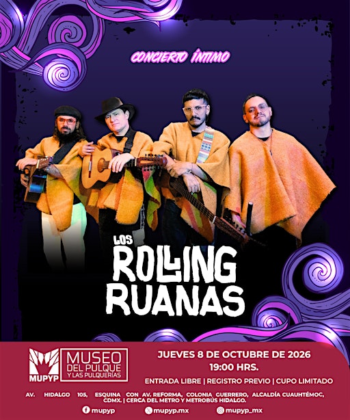 CONCIERTO ÍNTIMO / LOS ROLLING RUANAS
