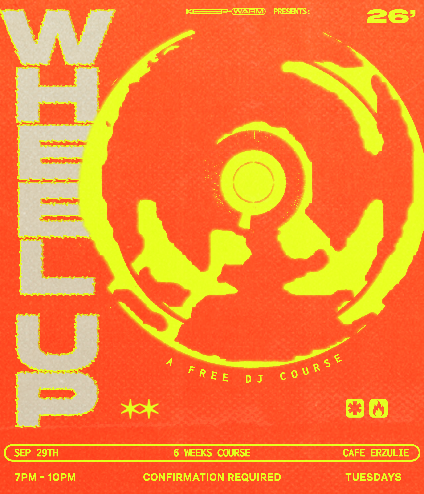 WHEEL UP! F/W COURSE
