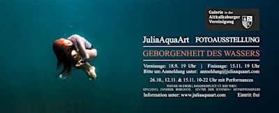 GEBORGENHEIT DES WASSERS | Fine-Art Unterwasserfotografie Ausstellung