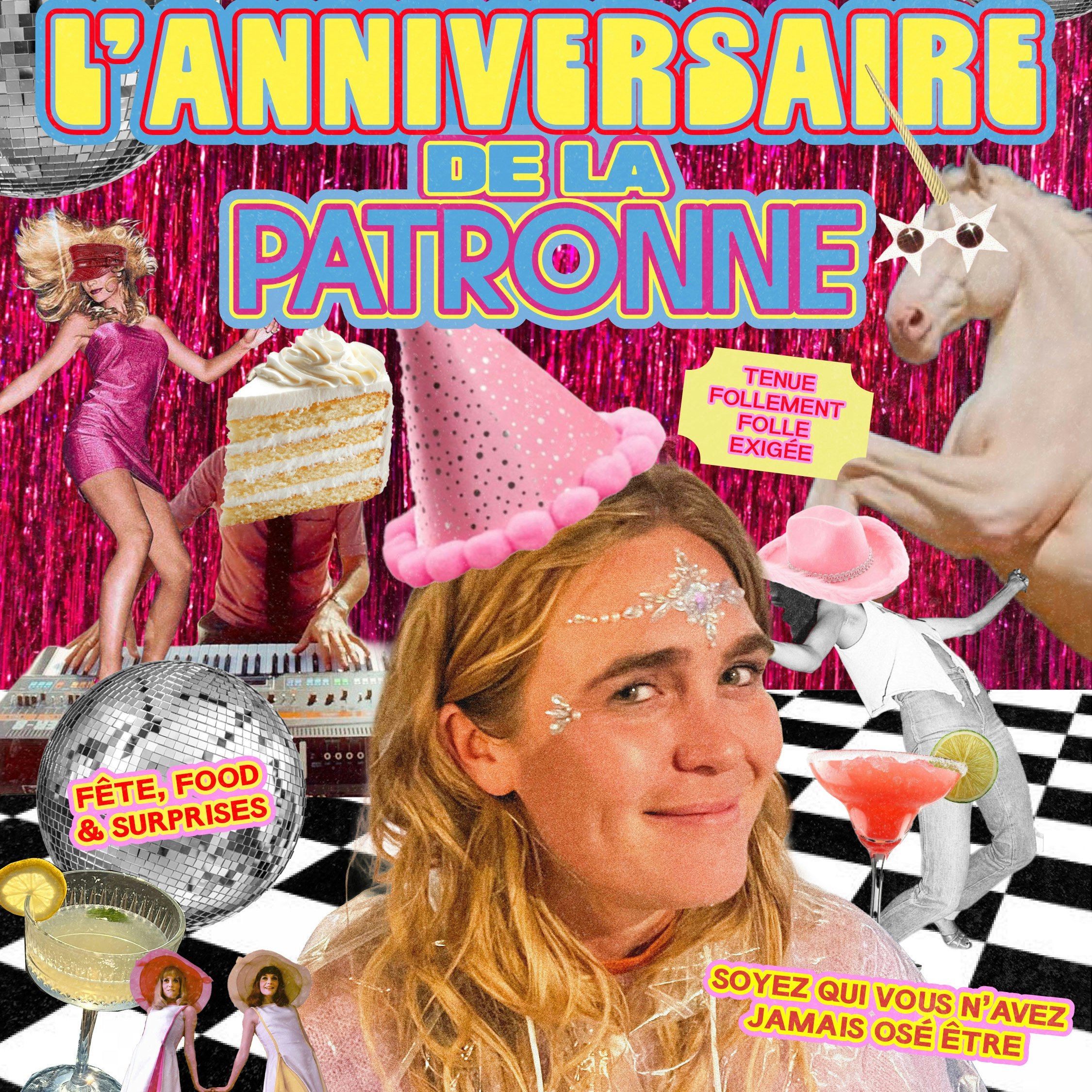 LA GRANDE FÊTE POUR L'ANNIVERSAIRE DE LA PATRONNE !